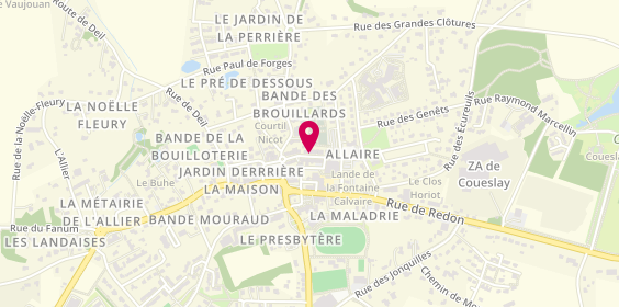 Plan de Ambiance Douce, 10 Rue de la Libération, 56350 Allaire