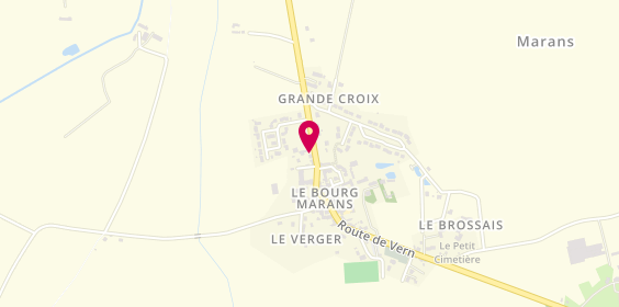 Plan de Huet BOUE Sophie, 6 Route de Segré, 49500 Segré-en-Anjou Bleu