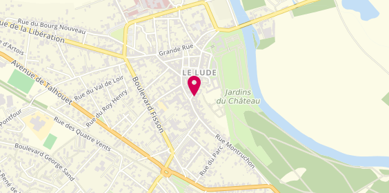 Plan de X Elle Coiffure, 47 Rue d'Orée, 72800 Le Lude