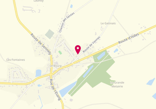 Plan de Les Filles et Les Garcons, 7 Route de Vannes, 41600 Souvigny-en-Sologne