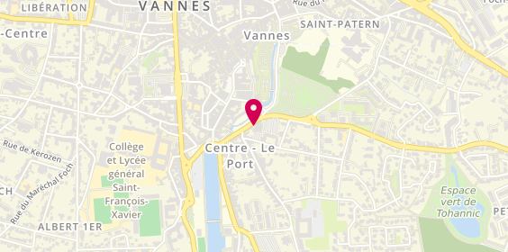 Plan de Veronique Sorin, 10 Rue Alexandre le Pontois, 56000 Vannes