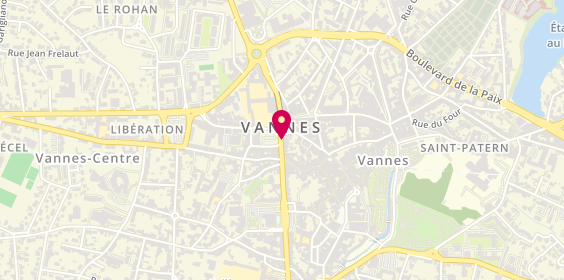 Plan de Jean-Louis David, 6 Place Maurice Marchais, 56000 Vannes