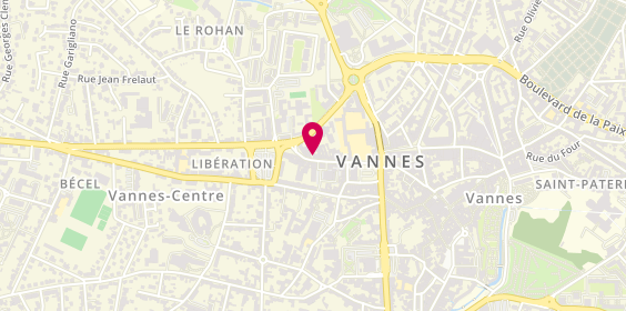Plan de Coiff Express, 26 Rue Hoche, 56000 Vannes