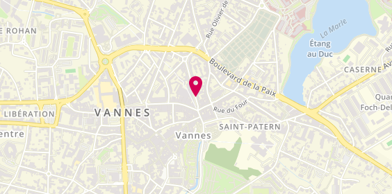 Plan de Saint Ange, 12 Rue Lieut-Col Maury, 56000 Vannes