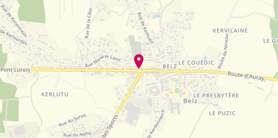 Plan de A l'Essentiel, 4 Rue du Dr Laennec, 56550 Belz