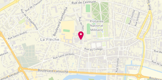 Plan de MARCADON Jousse Sylvie, Résidence B1 29 Rue parc, 72200 La Flèche