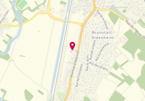 Plan de De Meche Avec Vous, Brunstatt 500 Quinquies Avenue Altkirch, 68350 Brunstatt-Didenheim