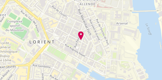 Plan de Saint Algue, 50 Rue de Liège, 56100 Lorient
