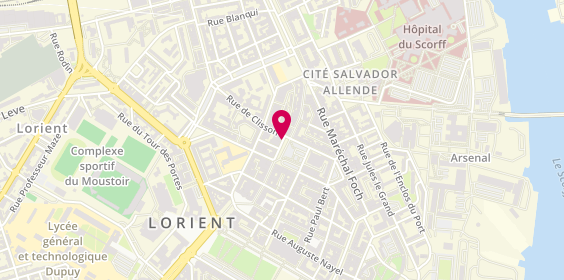 Plan de Jean-Louis David, 2 place Alsace Lorraine, 56100 Lorient