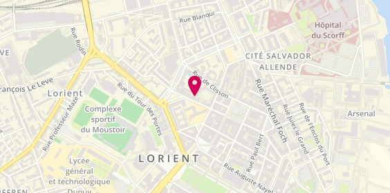 Plan de Anna Sonnic, 11 Rue Vauban, 56100 Lorient