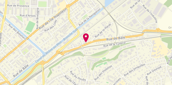 Plan de Marie Coiffure, 359 Rue de Bâle, 68400 Riedisheim