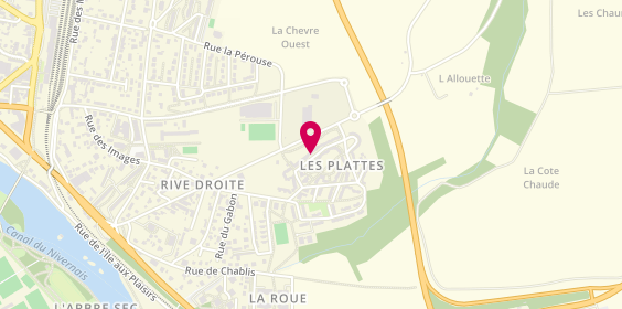 Plan de Eléonore Coiffure, Pinot, 89000 Auxerre