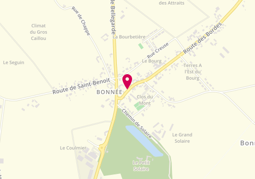 Plan de HILLION Marlène, 2 Route Bordes, 45460 Bonnée