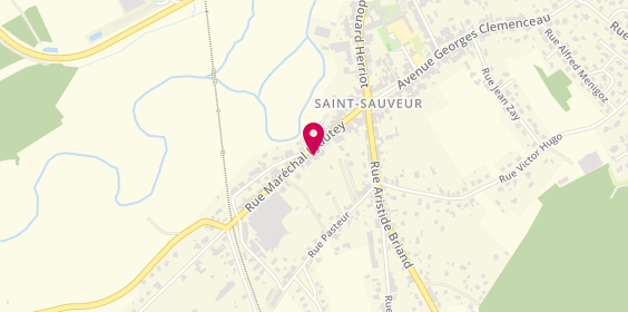 Plan de Coiffure Plus, 34 Rue Maréchal Lyautey, 70300 Saint-Sauveur