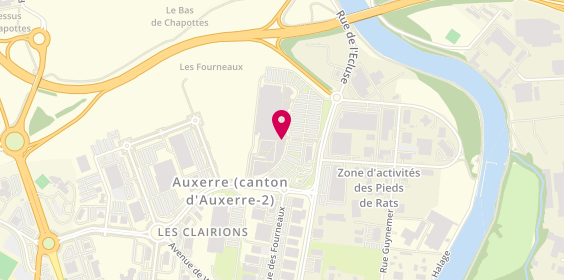 Plan de Jean Louis David - Coiffeur Auxerre, C.cial Géant Casino avenue Haussmann, 89000 Auxerre