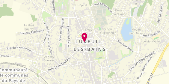 Plan de Estelle 100% Masculin, 47 Rue Victor Genoux, 70300 Luxeuil-les-Bains