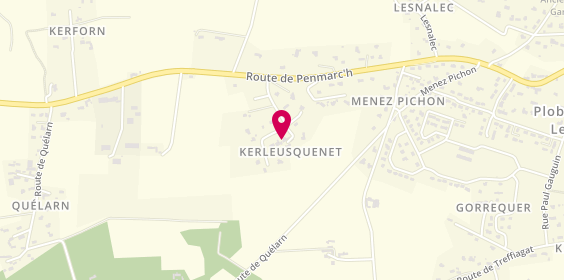 Plan de MARILYNE Coiffure, 15 Hent Kerleusquenet, 29740 Plobannalec-Lesconil