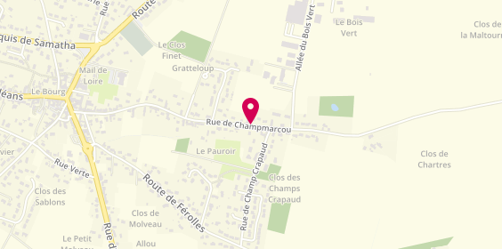Plan de Ana'Elle & Lui, 605 Rue Champmarcou, 45640 Sandillon