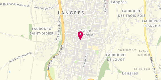 Plan de LOBJOIS Gérard, 15 Bis Rue Jean Roussat, 52200 Langres