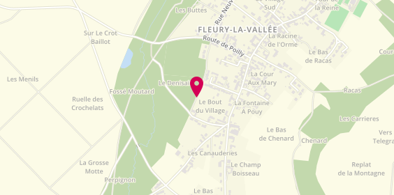 Plan de Christine, Chemin des Frechots, 89113 Fleury-la-Vallée