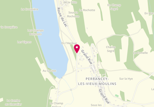 Plan de Muriel Coiffure, 4 Route Voisines, 52200 Perrancey-les-Vieux-Moulins