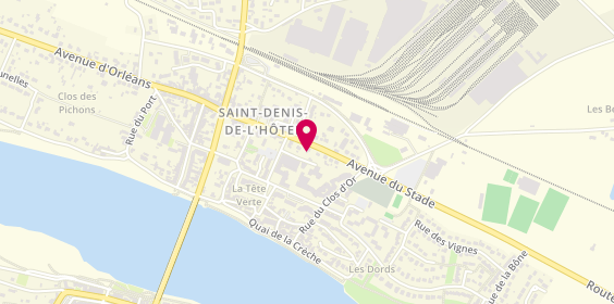 Plan de Coiffure d'Aujourd'Hui, 17 avenue du Stade, 45550 Saint-Denis-de-l'Hôtel