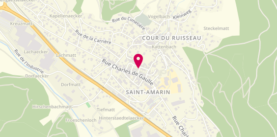 Plan de Avant Garde, 62 Rue Charles de Gaulle, 68550 Saint-Amarin