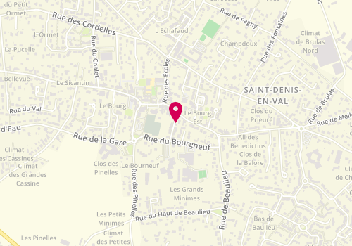 Plan de Onze Coiff, 11 Rue du Vieux Puits, 45560 Saint-Denis-en-Val
