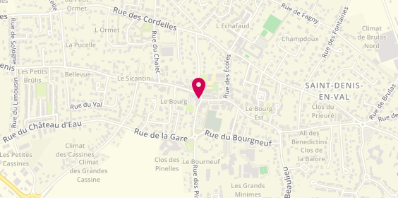 Plan de Caract'Hair, 20 Rue du Roussillon, 45560 Saint-Denis-en-Val