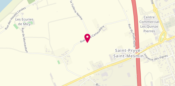 Plan de Clovis Coiffure, 19 Place Clovis, 45750 Saint-Pryvé-Saint-Mesmin