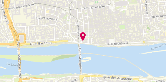 Plan de Eight Coiffure, 2 Rue Jean Hupeau, 45000 Orléans