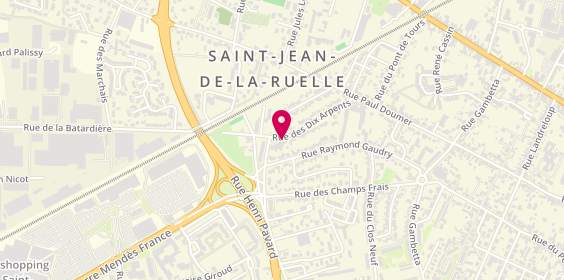 Plan de Charles Valentino, 39 Rue des 10 Arpents, 45140 Saint-Jean-de-la-Ruelle