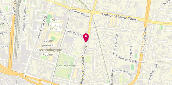 Plan de Infini Coiff, 95 Rue du Faubourg Saint Vincent, 45000 Orléans