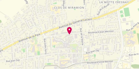 Plan de Martine, 70 Boulevard Jean Rostand, 45800 Saint-Jean-de-Braye