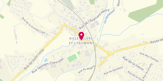 Plan de Callemeyn LARERE Ghislaine Veronique, 12 Rue du Général de Gaulle, 70320 Aillevillers-et-Lyaumont