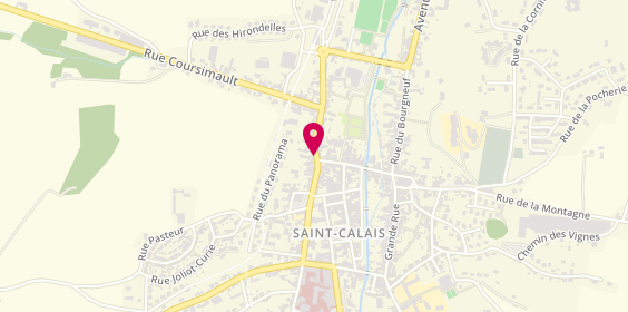 Plan de Cap Tifs, 1 Rue du Dr Baudrillard, 72120 Saint-Calais
