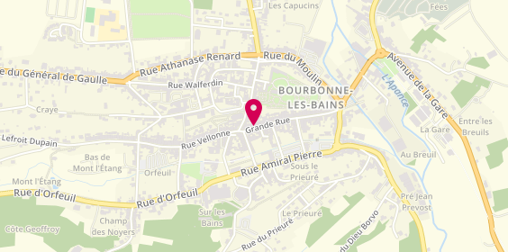 Plan de Elistif', 13 Grande Rue, 52400 Bourbonne-les-Bains