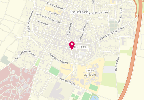 Plan de Lilau-J, 6 Rue des Bouchers, 68250 Rouffach