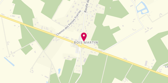 Plan de Emilie Coiffure, 113 Route de Bois Martin Bis, 72560 Changé