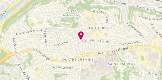 Plan de C&C Quimper, 9 Place Saint Laurent, 29000 Quimper