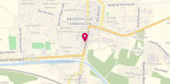 Plan de Atelier Coupe, 40 Grande Rue, 89210 Brienon-sur-Armançon