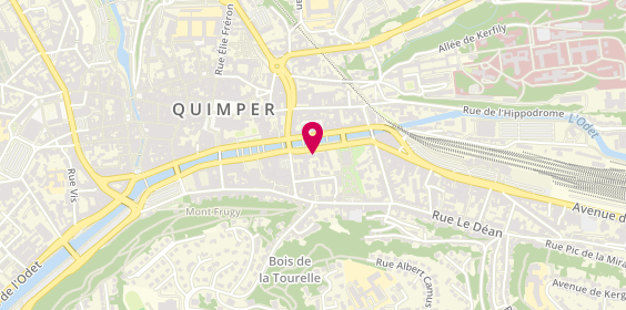 Plan de Dessange Quimper, 8 Boulevard Dupleix, 29000 Quimper