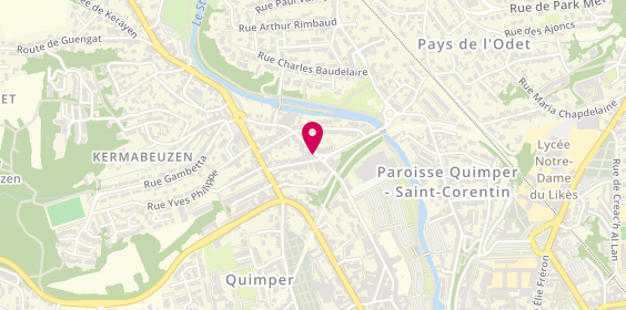 Plan de L'Essentiel, 6 Rue du Cosquer, 29000 Quimper
