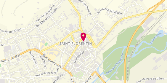 Plan de Coiff. Fontaine saint florentin, 11 Rue Dilo, 89600 Saint-Florentin