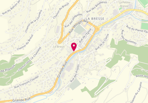 Plan de Coiffure Marie Noelle, 1 Place Champtel, 88250 La Bresse