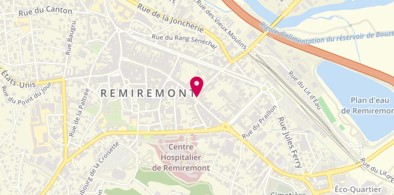 Plan de Imagin'R, 93 Rue Charles de Gaulle, 88200 Remiremont