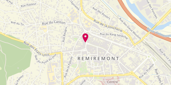 Plan de Babeth Coiffure, 17 Rue de la Xavee, 88200 Remiremont