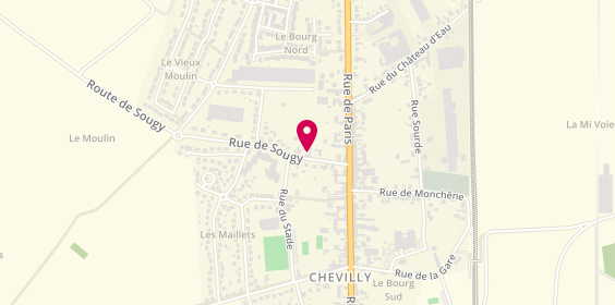 Plan de L'r du Temps, 8 Rue de Sougy, 45520 Chevilly