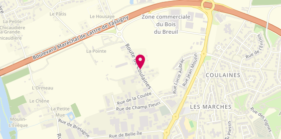 Plan de Annie Coiff'', 13 Route Coulaines, 72190 Saint-Pavace