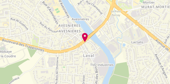 Plan de Avesni' hair, 11 Boulevard du Pont d'Avesnières, 53000 Laval